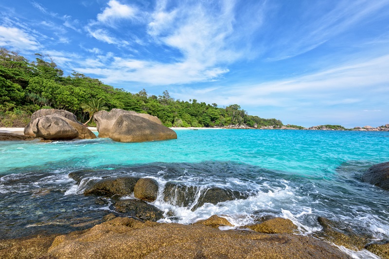 Um die Natur der Similans zu schützen, ist es wichtig, sich an ein paar Regeln zu halten. (#03)